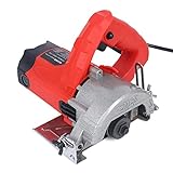 Wall Chaser 1580W Wall Groove Cutting Machine 13000r/min Brick Concrete Slotting Machine 34mm Cutting Depth for Brick Granite Marble Concrete Cutter Notcher Groover