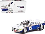 Tarmac Works 1/64 Lancia 037 Rally Costa Brava 1985#4 Tarmac Lancia Rally Mini Car