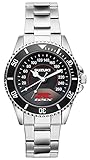 KIESENBERG Men's Watch Gift for Suzuki GSX-R Fans Cockpit Speedo Quartz Analog Wrist Watch 20778
