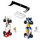 Brickify Wall Mount Compatible with LEGO Icons F1 Cars - Compatible With McLaren MP4/4 & Williams FW14B - Ayrton Senna & Nigel Mansell - Models not included