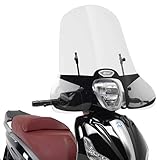 5606A A5606A | 101 Windscreen Visors Screen Windshield Screen + Givi Attachments Compatible with Piaggio Beverly 125 300 350 2012 Motorcycle Scooter