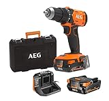 AEG 18V Pro18V Cordless Impact Drill BSB18G4-202C 60Nm Torque Includes 2 x 18V 2.0Ah Batteries and Charger