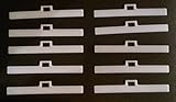 Blindspares Vertical blind single hole top hangers 3.5" (spare parts for repair) Pack of 10