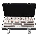 47Pcs Gauge Block, High Accuracy Steel Gauge Measuring Block Set, for Calibrating Other Accuracy of Gauge