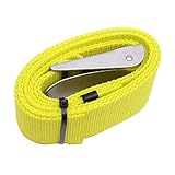 Baoblaze Snorkeling Waist Belt Buckle Scuba Diving Weight Belt for Spear Fishing, Yellow 1.8m