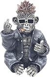 Lesser & Pavey Animals with Attitude Cheeky Gorilla Sml Home Decor Figurines & Ornaments For Home & Office | Decorative Accessories Statues For Indoor & Outdoor | Lovely Gifts for Women & Men