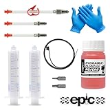 epic Bleed Kit for RockShox Reverb | Fits All Reverb Seatposts & Remotes (xLoc, 1X, Stealth) | 100ml Hydraulic Fluid Included (100ml Reverb Fluid)
