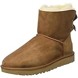 UGG Women's Mini Bailey Bow Ii Fashion Boot, Chestnut, 5 UK