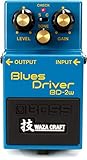 BOSS BD-2W Blues Driver | Premium Waza Craft Guitar Effect Pedal with Analog Circuitry | True Reproduction of the Legendary BD-2 Blues Driver | Standard & Custom Playing Modes