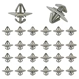 100Pcs Trafic Side Door Moulding Panel Plastic Fasteners Side Moulding Lower Trim Clips For Vauxhall Vivaro
