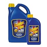 Golden Film SAE 30 Classic Motor Oil for Air-Cooled Engines, High-Performance Oil for Vintage Cars 6L