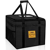 Premium Hot Food Delivery Bag 45L - Pizza Boxes, Thermal Bags for Uber Eats & Just Eat/Deliveroo - Insulated Large Cooler Box for Fresh Food Groceries Shopping/Picnic