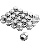 eSynic Wheel Nuts Set for Ford 20Pcs Professional M12x1.5 Chrome Steel 19mm Hex Locking Wheel Nut Bolts for 2011-2020 Ford Focus Ranger Mondeo Escape Fusion EcoSport Transit Connect,Lincoln MKC MKZ