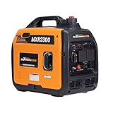 maXpeedingrods 2300W Portable Inverter Generator 4 Stroke Silent Pure Sine Wave Generator for Camping, Caravan, Motorhome