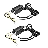 Motorcycle Ignition Coil High Performance Replacement forXJ550 XJ600 XJ650 XJ750 XJ900 Diversion with High Grade Plastic Copper Material for Easy StartingRiding 100 Percent2 Pack