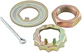 Allstar ALL72161 2-3/32" Spindle Lock Nut Kit for Stock Ford Pinto/Mustang II Spindles