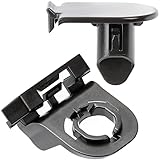 OAUTOO 4sets Bumper to Fender Liner Clip Set for Toyota Camry Corolla Sienna Venza Lexus ES250 ES300h ES350 47749-02020, 47749-33030, 53879-02150, 53879-33030