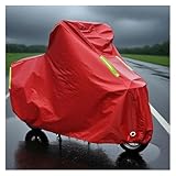 Motorbike Cover For Vespa GTS Super 300 2023-2024|Outdoor Oxford Fabric Motorcycle Cover with Reflective Strip Winterproof Waterproof Sunproof Dustproof Rip Proof All Season