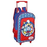 TDL Thomas The Tank Engine Kids' Trolley, Blue, Easy-Glide Wheels and Retractable Handle