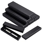 BENECREAT 18PCS Black Empty Pen Gift Box, Ballpoint Pen Gift Box with Cushion Pen Presentation Display Box Cardboard Jewelry Boxes for Wedding Birthday Souvenir Office Supplies