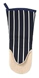 C'est Ca Butchers Stripe Gauntlet, Navy and White Stripe