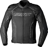 RST S-1 Mesh Motorcycle Leather Jacket, black, L