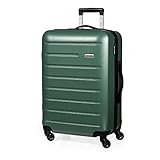 Pierre Cardin Voyager 30 Inch Large Suitcase - Khaki Travel Luggage with 4 Spinner Wheels | Hard Sided Suitcases Weight 4.1kg Cap 102L Height 76cm | CL893 (Khaki, Large)