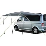 Maypole Universal Sun Canopy for Caravans & Campervans, 2.5m v 2.5m Grey