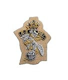REME Royal Electrical Mechanical Engineers Officers Beret Badge Light Sand