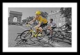 Mark Cavendish & Bradley Wiggins 2012 Tour De France Autograph Signed & Framed Photo Display