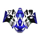 Red & White Fairing YZF R6 98-02 YZFR-6ABS Fairing Kit Compatible With Yamaha YZF-R6 1998, 1999, 2000, 2001, 2002(Lavender)