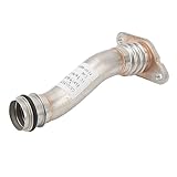 Leapiture Metal Alloy Oil Cooler Pipe - Engine Oil Cooler Outlet Hose Connection Hose - Automotive System Parts - Fits T300 - 1 Pack