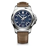 Victorinox Men's I.N.O.X. Mechanical - Swiss Made Stainless Steel/Leather Automatic Watch 241834