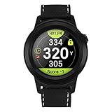 GolfBuddy Aim W11 Golf Watches With GPS - Premium Full Color Touchscreen - Easy-to-use Golf Watches, Black