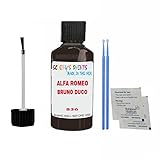 Touch Up Paint For Alfa Romeo Spider Bruno Duco 836 1978-1983 30Ml Bottle Brush Scratch Stone Chip Repair Pen