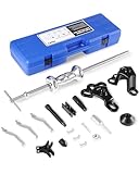 OMT 9-Way Slide Hammer Puller Set, Front Wheel Hub Bearing Remover & Rear Wheel Axle Hub Dent Shaft Puller Tool Kit