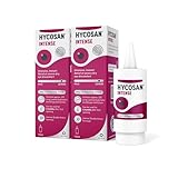 Hycosan Intense Twin Pack - Eye Drops for Long-Lasting Intensive Lubrication & Instant Relief for Itchy, Burning Sensations and Severe Dry Eyes - Preservative Free - 2x225 Measured Doses