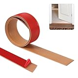 1m×5cm Threshold Strip,Carpet Door Trim Stripstrips, Floor Transition Strips, Self Adhesive Floor Door Divider Strip, Flat Laminate Profile Flooring Edge Trim Strip(Yellow Oak Wood Grain)