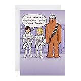 Hallmark Any Occasion Card - Funny Studio Star Wars Design,Black