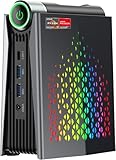 ACEMAGICIAN Mini PC Windows 11, AMD Ryzen 7 5700U (8C/16T, up to 4.3Ghz) 16GB RAM 512GB NVMe SSD Mini Gaming PC, Mini Desktop Pc with 3-mode Adjustment, WiFi 6/BT5.2/HDMI/DP/Type-C 3 SCREEN OUTPUT