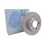 Blue Print ADV184325 Brake Disc Set (2 Brake Disc) rear, full, No. of Holes 5