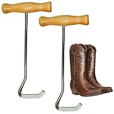 Wooden Boot Pulls