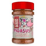 Angus & Oink | Pigasus Bacon Honey Jalapeno Barbeque Rub & Seasoning | Perfect for Pork, Chicken, Chops & Chips | Ideal for Grilling, Smoking & Oven | 220g