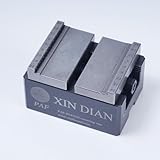 H54-50-75 Self-Centering Vise for CNC & Medium Workpieces, 50-75mm (1.97-2.95") Jaw Opening, 40Nm Torque, 4CR13H Steel, ±0.03mm Precision, EROWA/3R Compatible