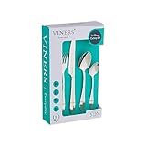 Viners Everyday Breeze 16 Piece 18/0 Silver Stainless Steel Cutlery Set