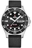 Swiss Military Gents 3 Hands Day-Date Diver Watch 200 Meter WR Sapphire Crystal SM34068.04
