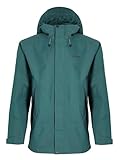 Rohan Men's Coniston Waterproof Jacket, Hiking, Walking With Adjustable Hood - Fir Green, Large