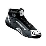 Omp Unisex Sport Ankle Boots My2022 Black/White Size 45 Fia 8856-2018 Boat Shoe, Standard, 10.5 UK