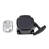 Nimoa Recoil Pull Starter, Lawn Mowers Spring Starter Assembly, Universal Start Easy Assembly for 520 430 Brush Cutter Strimmer Lawnmower Scooter