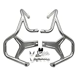DZSQTGJKIO Bumper Side Frame Motorcycle Stainless Steel Engine Crash Bar Extension Bumper For BMW For R1200GS For Adventure For R 1200 GS For ADV 2014-2019 Slider Protector
